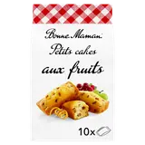 Petits cakes aux fruits - BONNE MAMAN - x10 - 300g