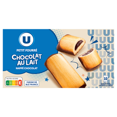 Goûter p'tit fourré pocket chocolat au lait 295g