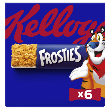 Barres Céréales FROSTIES KELLOGG'S, 6x25g