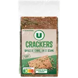 Crackers aux graines de courge - paquet de 175g