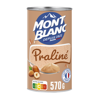 Crème dessert Boîte Praliné MONT BLANC, 570g