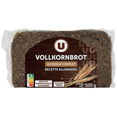 Pain spécial Vollkornbrot au seigle 500g