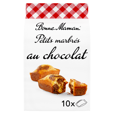 Petits marbrés chocolat - BONNE MAMAN - x10 - 300g