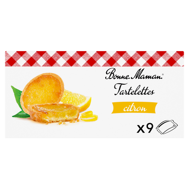 Tartelettes citron - BONNE MAMAN - x9 - 125g