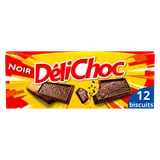 Biscuit au chocolat noir DELICHOC, 150g