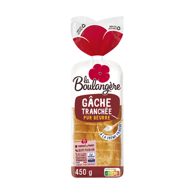 Gâche tranchée LA BOULANGERE 450g