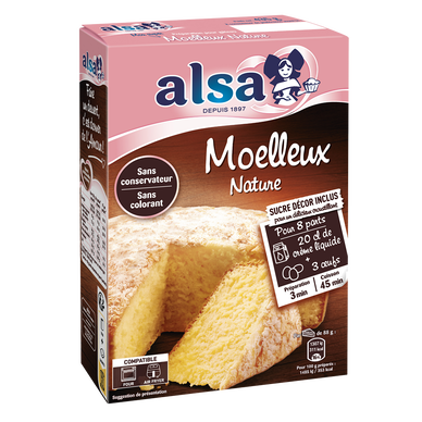 Préparation pour gâteau nature Saveur d'Antan Mamie Gâteau ALSA, 435g