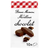 Gâteaux Moelleux chocolat - BONNE MAMAN - x10 - 300g