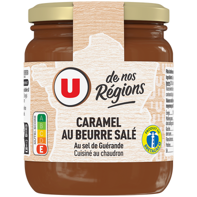 Caramel au beurre salé au sel de Guérande , 220g