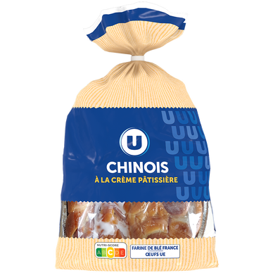Brioche à la crème pâtissière chinois  640g