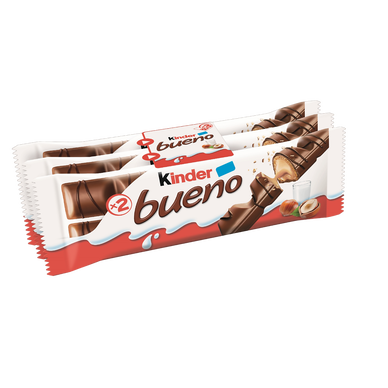 Fines gaufrettes chocolat fourrées lait noisettes KINDER, 129g