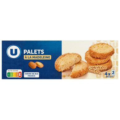 Palets à la madeleine U, 125g