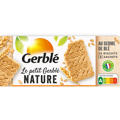 Biscuits Le petit nature GERBLE -  8x3, 200g