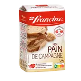 Préparation pour pain de campagne, FRANCINE, source de fibres et de protéines, 1,5kg