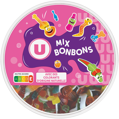 Assortimentde bonbons gélifiés 600g