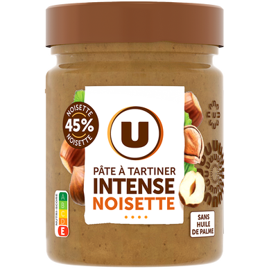 Pâte à tartiner aux noisettes sans huile de palme, 300g