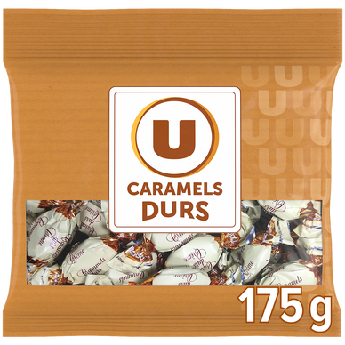 Caramels durs à la crème  sachet de 175G