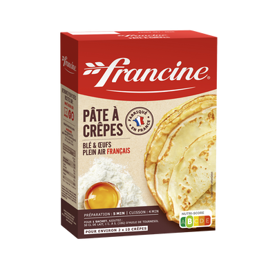 Préparation pour pâte à crêpes FRANCINE, 380g