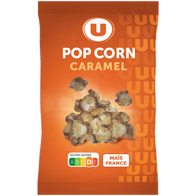 Pop Corn caramel  paquet de 100g