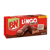 Biscuits BN moelleux lingo chocolat x5, 170g
