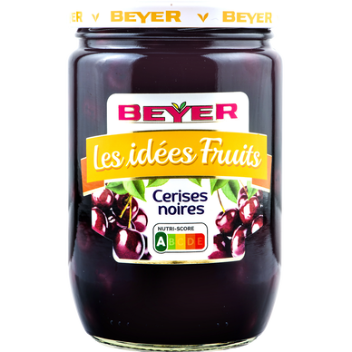 Cerises noires au sirop BEYER, 350g