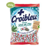 Bonbons saveur sève de pin CROIBLEU, sachet de 250g