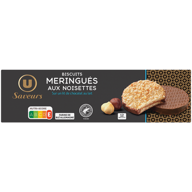 Biscuits meringués aux noisettes - 100g