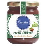 Pâte tartiner cacao noisette aux éclats de crêpes dentelle GAVOTTES, pot de 350g