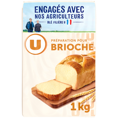 Mélange de farines boulangères pour pain brioché  1kg