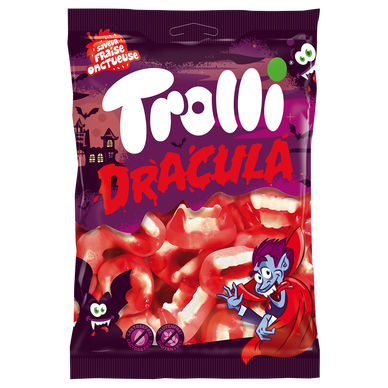 Confiserie gélifiée fantaisie dracula TROLLI 200g