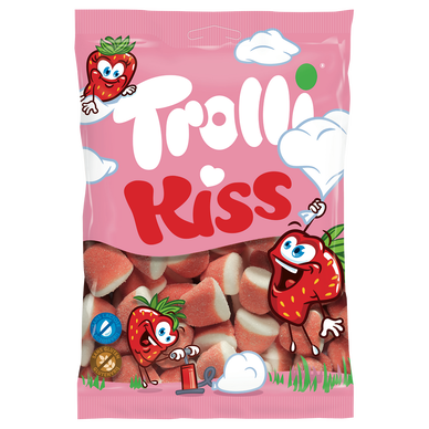 Confiserie gélifiée fantaisie kiss TROLLI 200g