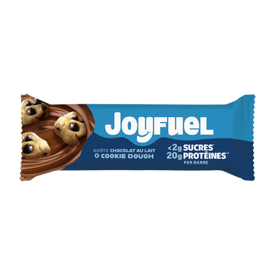 Barre protéinée chocolat lait & cookie dought JOYFUEL, 55g