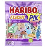 Confiserie gélifiée acidifiée flash pik HARIBO, sachet 180g