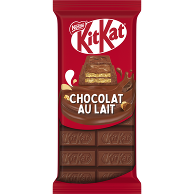 Chocolat au lait KITKAT - tablette 99g