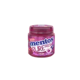 Chewing gum pure fresh sans sucres cerise MENTOS 50 dragées 100g