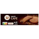 Sablés café U, étui 120g