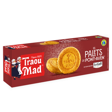 Palets TRAOU MAD de Pont Aven paquet 100g