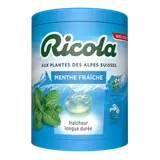 Bonbons menthe fraîche sans sucre RICOLA, boîte 100g