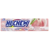 Bonbons à mâcher saveur pêche, HI-CHEW, boîte présentoir x15 étuis, 50g