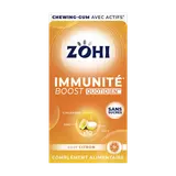 ZOHI complément alimentaire chewing gum immunité goût citron, étui 20g