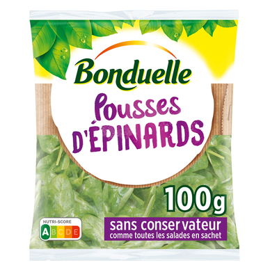 Epinard Bonduelle - Sachet 100g