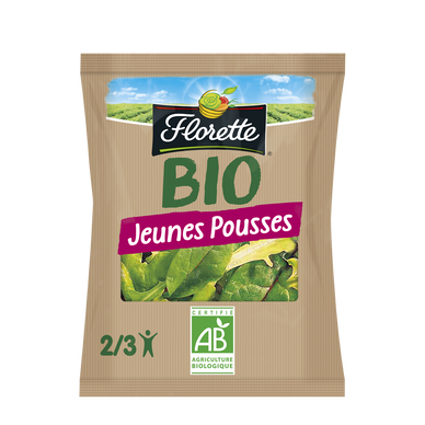Salade Jeunes pousses bio - Sachet 80g