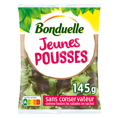 Jeunes pousses Bonduelle - Sachet 145g