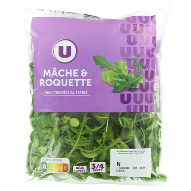 Duo de Mâche - Roquette - Sachet 125g
