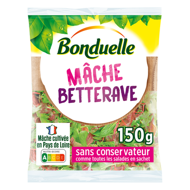 Mâche et Betterave rouge Bonduelle - Sachet 150g