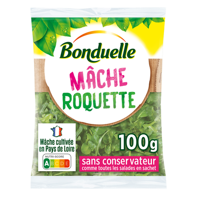 Mâche et Roquette Bonduelle - Sachet 100g