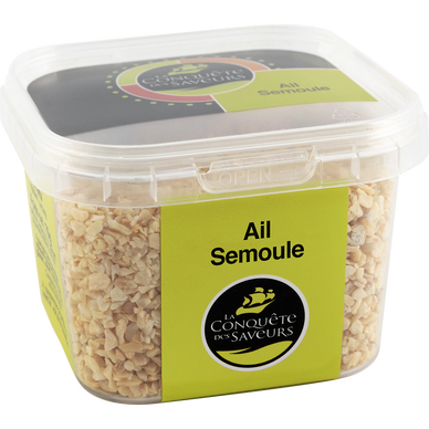 Ail semoule, LA CONQUETE DES SAVEURS, barquette, 90g