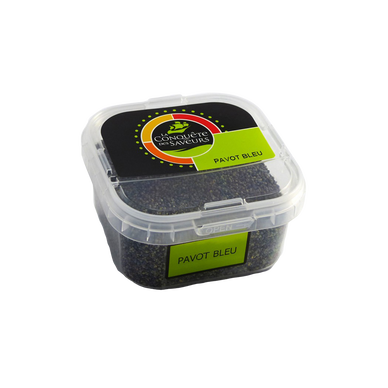 Pavot bleu barquette 70g