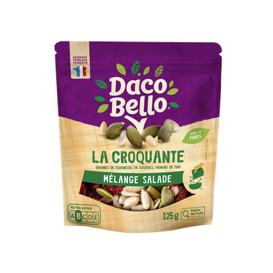 Mélange de graines pour salade Salad'Futée Daco Bello - Sachet 125g