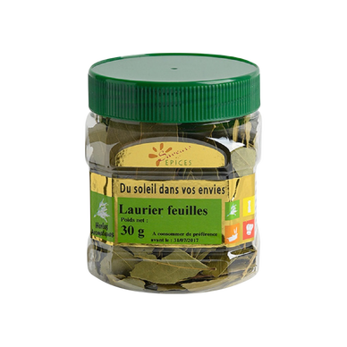 Laurier en feuilles  -  FESTIFRUITS - Pot 30g